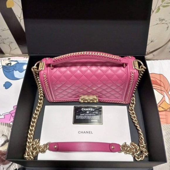 Rare Chanel Top Handle Boy Bag - Picture 1 of 6